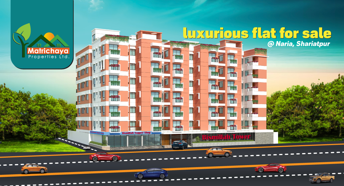 What determines flat prices in Dhaka?